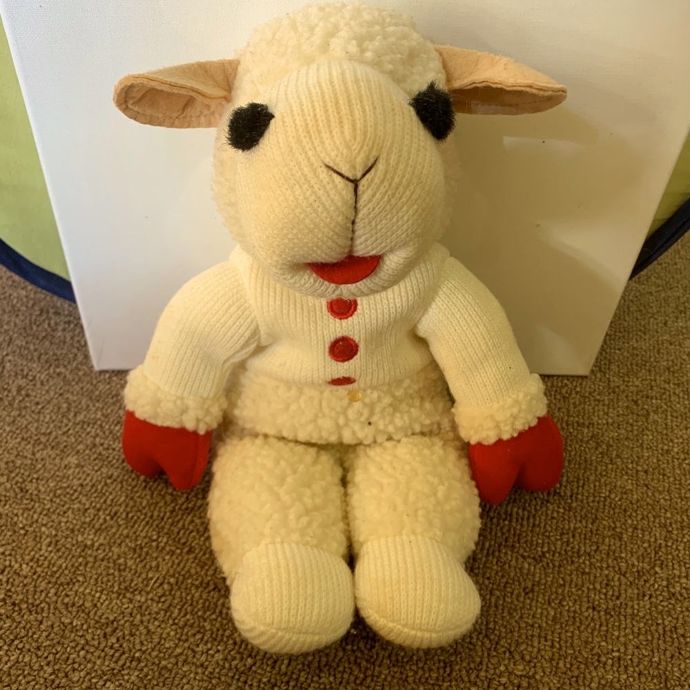 Lamb chop 14” plush doll